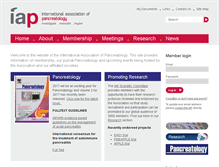 Tablet Screenshot of internationalpancreatology.org